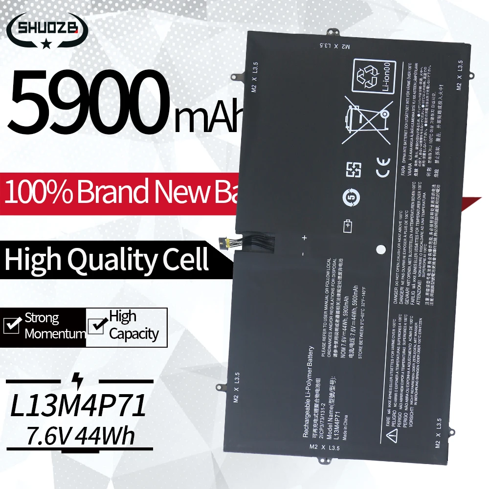 

L13M4P71 L14S4P71 Battery For Lenovo Yoga 3 Pro 1370 Series Pro-1370-80HE Pro-5Y71 Pro-I5Y51 Pro-I5Y70 Pro-I5Y71 Pro-I5Y70(D)