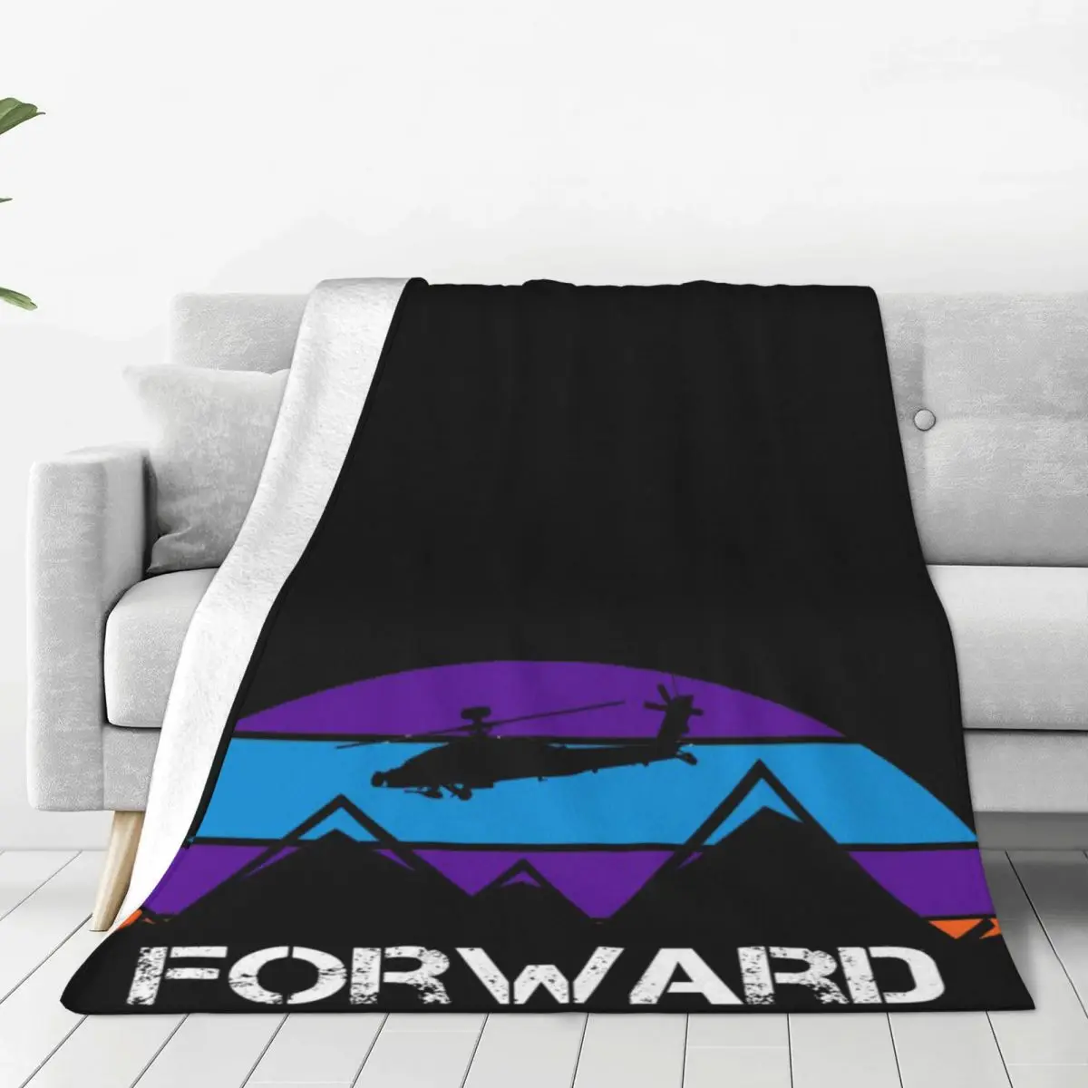 

Prospective Observation Group Blanket Bedspread Bed Living Room Sofa Bed Bed Baby Blanket retro cartoon silhouette microfiber