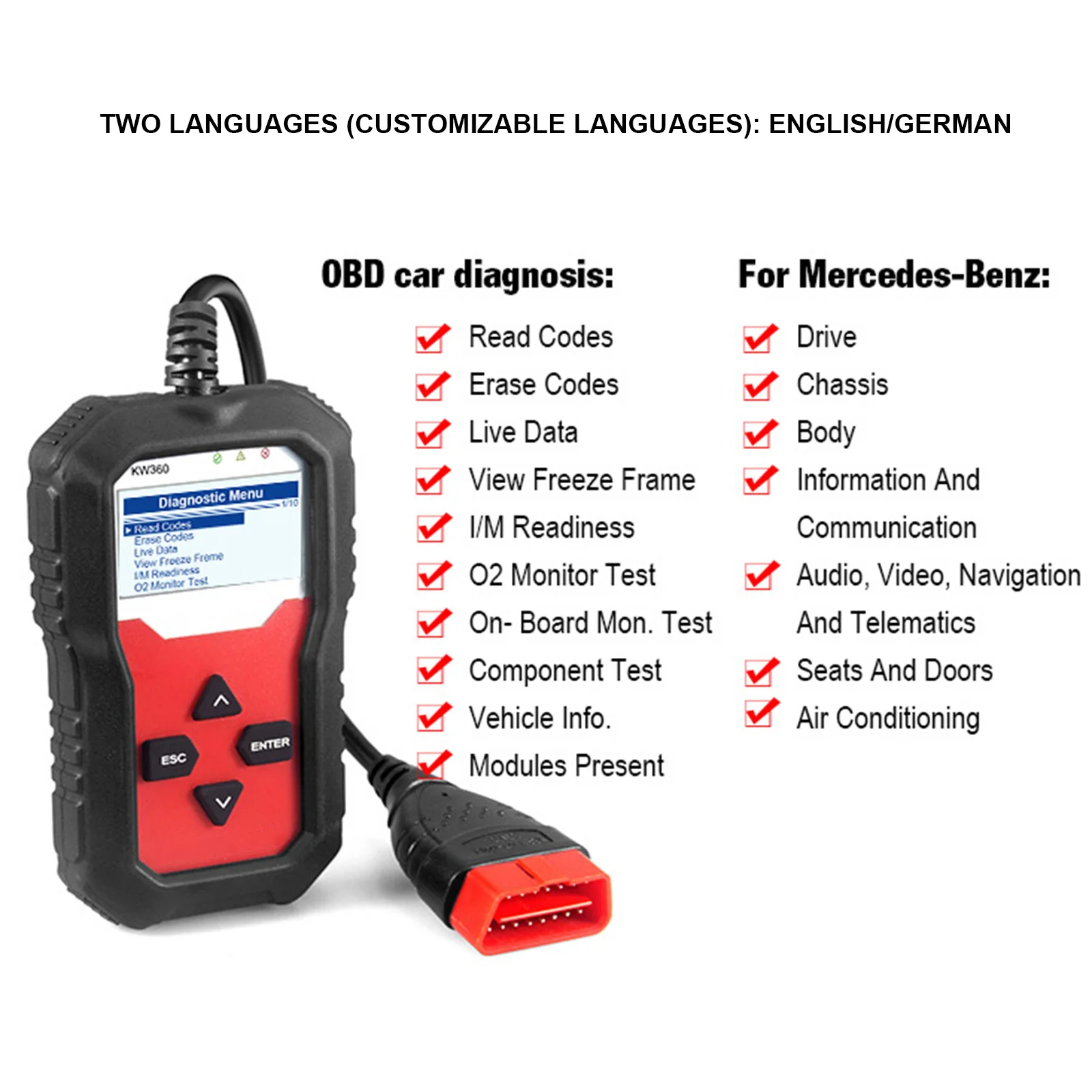 Купить Автомобильный Сканер Ошибок