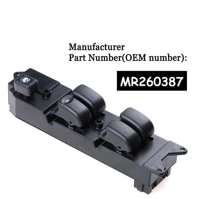 

For Mitsubishi L-200 Magnum 2002-2007 Front Left Electric Power Window Control Switch MR260387 MR194826 Car accessories