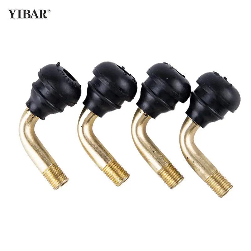 

90 degrees Rubber Angle Valve Pvr40/pvr50/pvr60/pvr70 For Tubeless Tires Nipple For Tubeless Disc Wheel Nipple 4PCS/5PCS