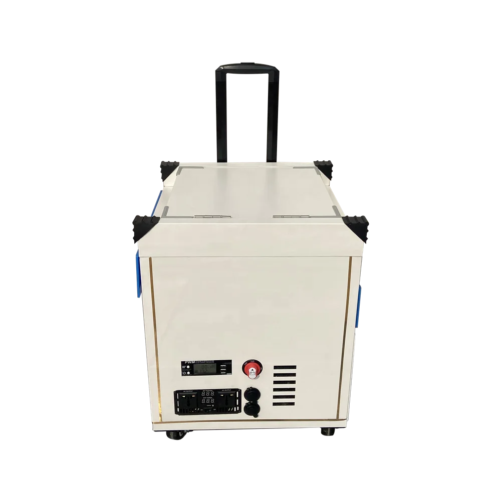

Portable Backup Generator ac/dc power adapters Solar charging Power Station 150w Lithium Battery .