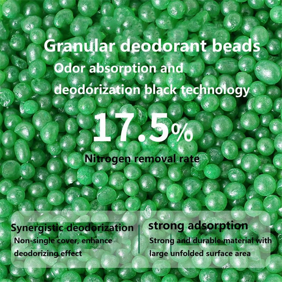 300G Kitten Toilet Cleaning Cat Litter Deodorant Bead Artifact Pet Odor Activated Carbon Absorbs Sand Stink-A