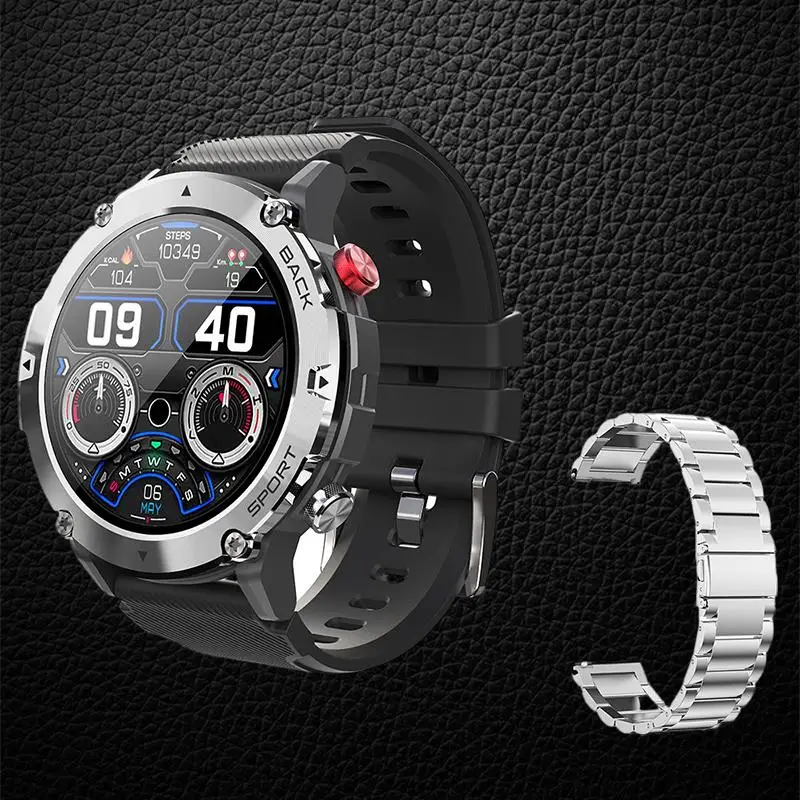 

Ultimate Smart Watch with Bluetooth Calling, Heart Rate Monitoring, and Sleep Tracking - The Perfect Companion for a Healthy Li