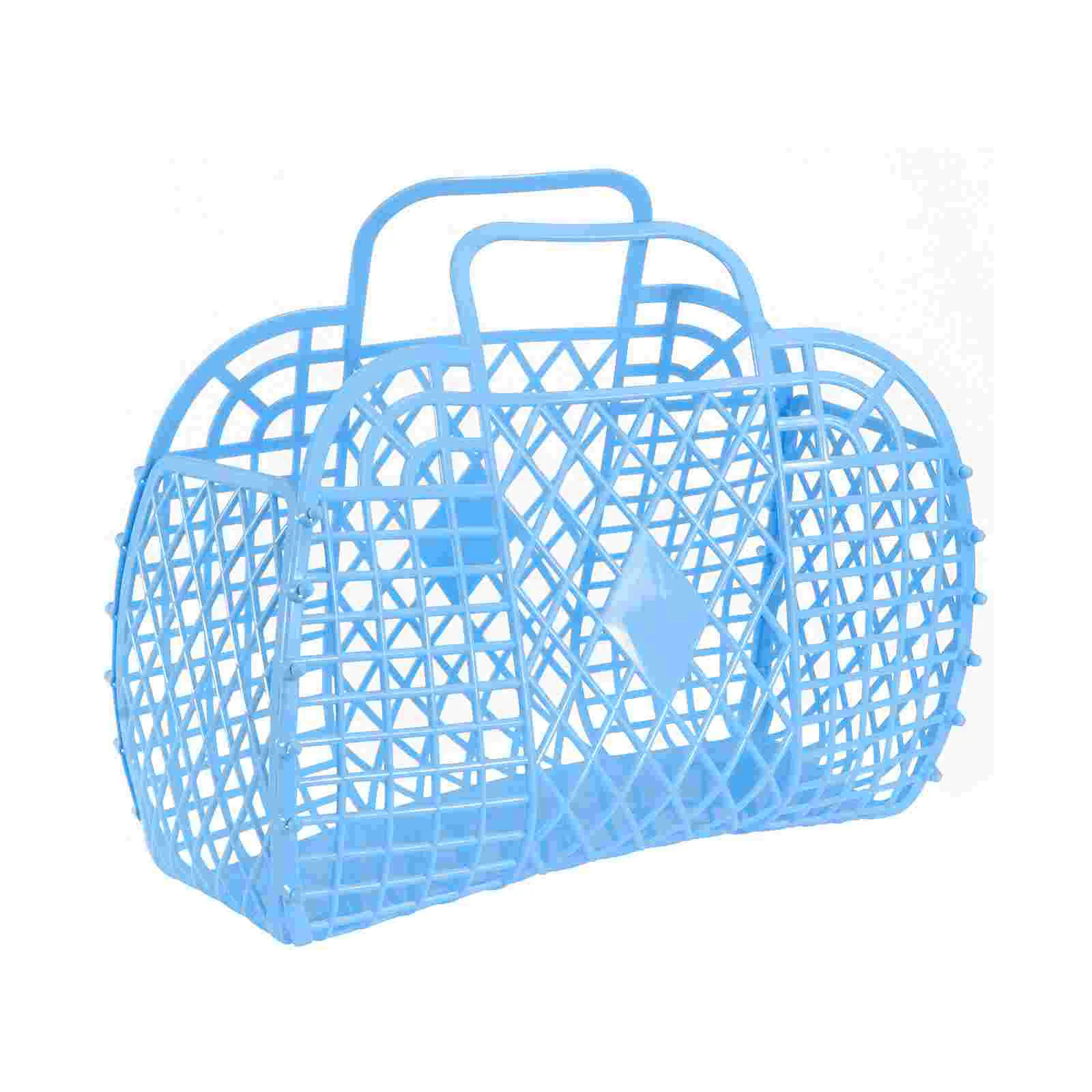 

Basketshopping Storagegrocery Tote Purse Gift Beach Picnic Baskets Fruit Vegetable Collapsible Handbagmarkethandleproduce