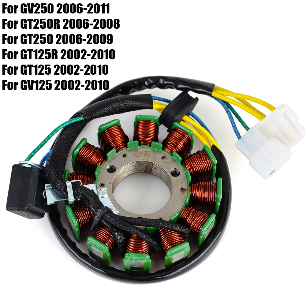 Катушка статора для Hyosung GV250 GV125 GT125R GT250R GT125 GT250 2006 2007 2008 32100HG5100 32101HG5100