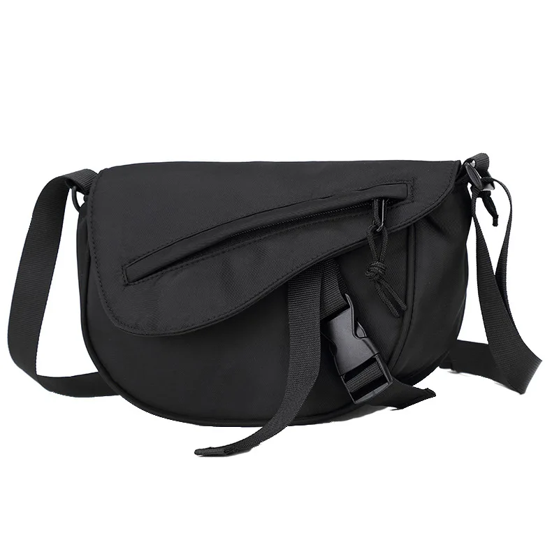 Men's Canvas Messenger Bag Small Bag Shoulder Bag Student Minimalist Casual Pouch