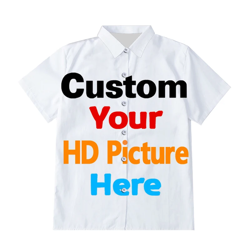 Fashion Hawaiian Shirts Summer Beach Oversize Shirt Harajuku Holiday Casual Short Sleeve Button Shirt Digital Printing Weeds Top