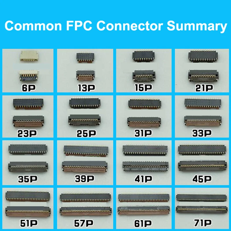 Разъем FPC для Xiaomi Redmi 9 Power 2 шт. ЖК-дисплей на ЖК-дисплее dsiplay материнской плате Redmi9