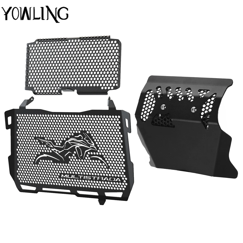 Для Ducati Multistrada 1260 1200 Enduro Pro 2019-2021 Защита радиатора Решетка бака Щит Кулер двигателя