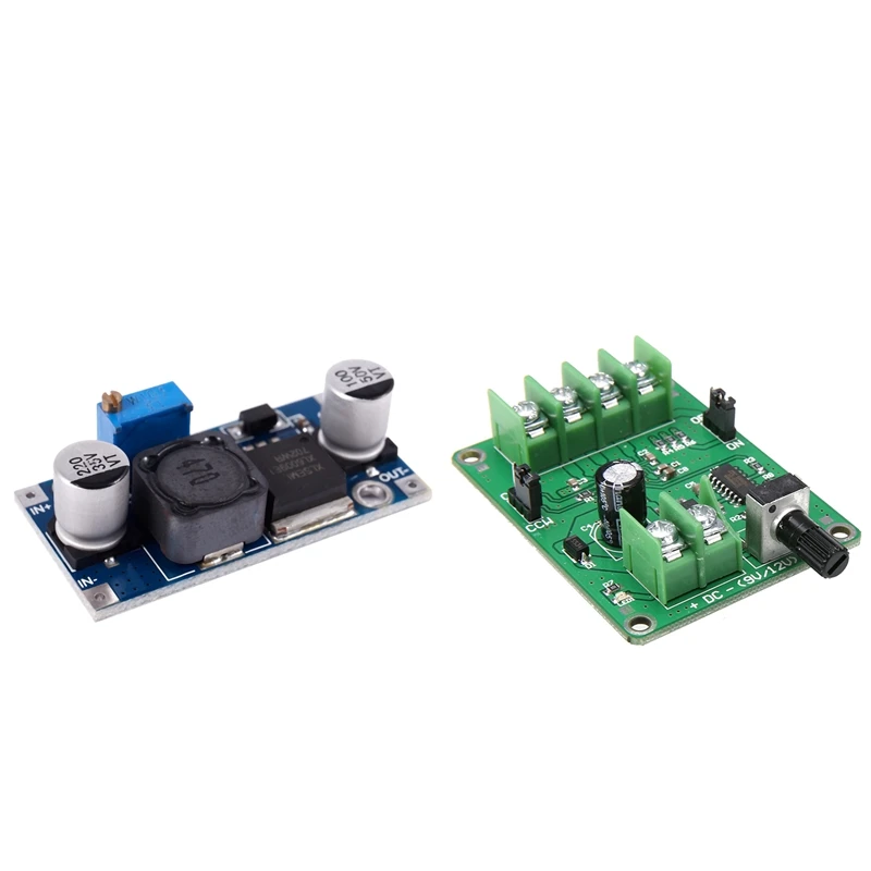 

Top Deals 1Pcs Xl6009 3-32V To 5-35V Dc-Dc Adapter Booster Circuit Board Module & 1Pcs 5V-12V Dc Brushless Motor Driver Board Co