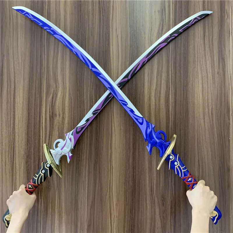 105 см Raiden Shogun Katana Sword Game Genshin ударопрочный меч Beelzebul Musou безопасный искусственный