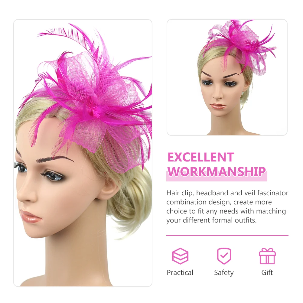 Шляпа сетчатая чаепитие женская одежда для невесты повязка на голову Хэллоуин