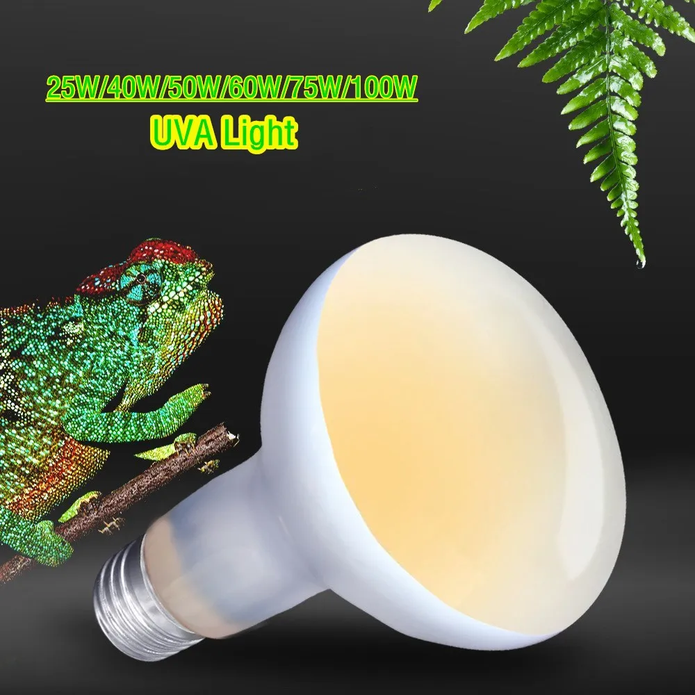Hot UVA UVB Reptile Lamp Bulb Reptile Daylight Lamp Heating Lamp Basking Light For Turtle Lizard Terrarium