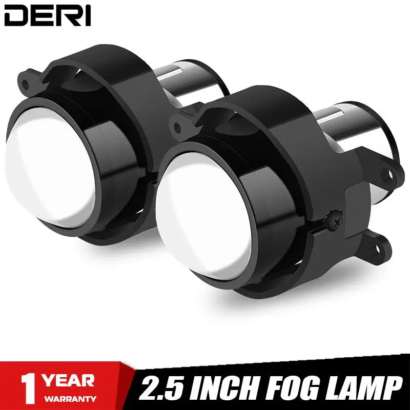 Биксеноновые Противотуманные фары 2,5 дюйма, линзы проектора для Toyota, Ford, Nissan, фары дальнего света, автостайлинг, заправка H8, H9, H11, ксеноновые лампы