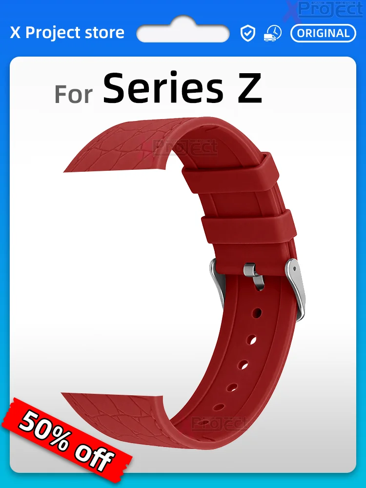 Для Z10 PRO ремешок из силиконовой кожи с текстурой Z98 Z03 Смарт-часы Z81 Z87 Z77 Z69 ULTRA MAX