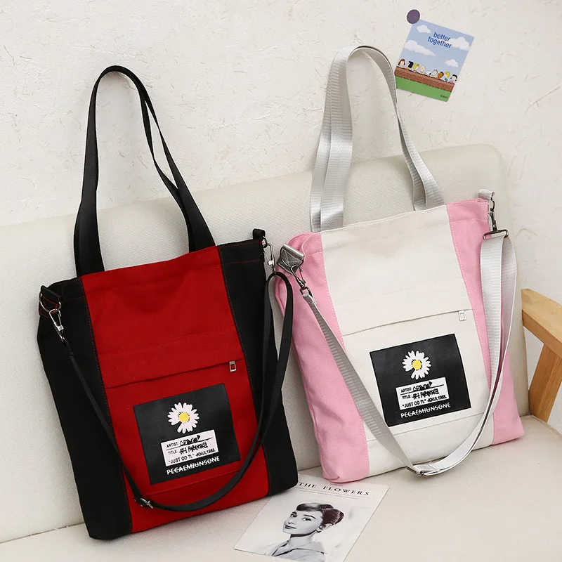 Многофункциональные холщовые женские сумки для девочек корейские и японские на