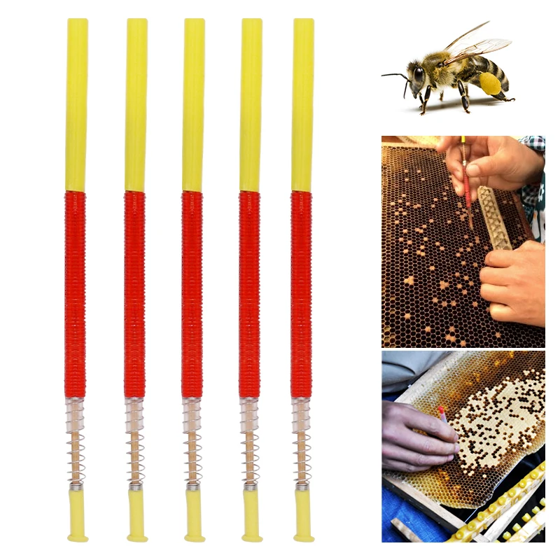 

5 шт., иглы для пчеловодства IHERDSMAN, бамбук и пластик