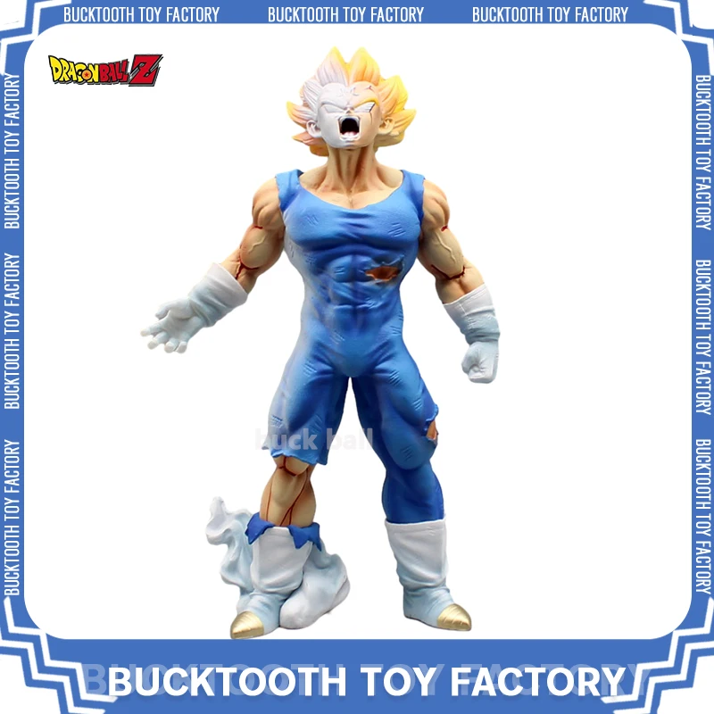 

28cm Dragon Ball ZVegeta Figure Majin Vegeta DBZ Anime Figures Self-Destruct Gk Figurine Model Pvc Statue Decoration Toy Gifts