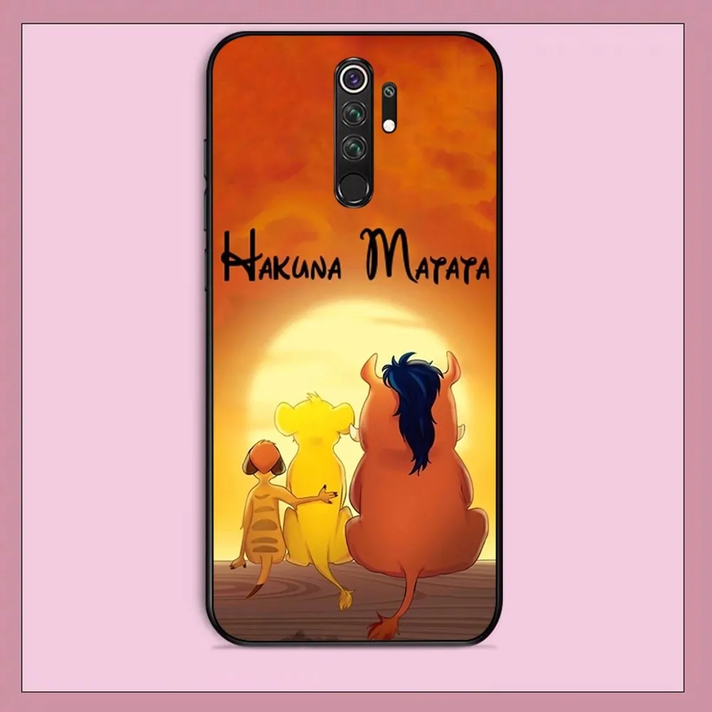 K-King L-Lion S-Simba Phone Case For Redmi Note 4 X 5 A 6 7 8 T 9 9S 10 11 11S 11Epro Poco M3 Pro