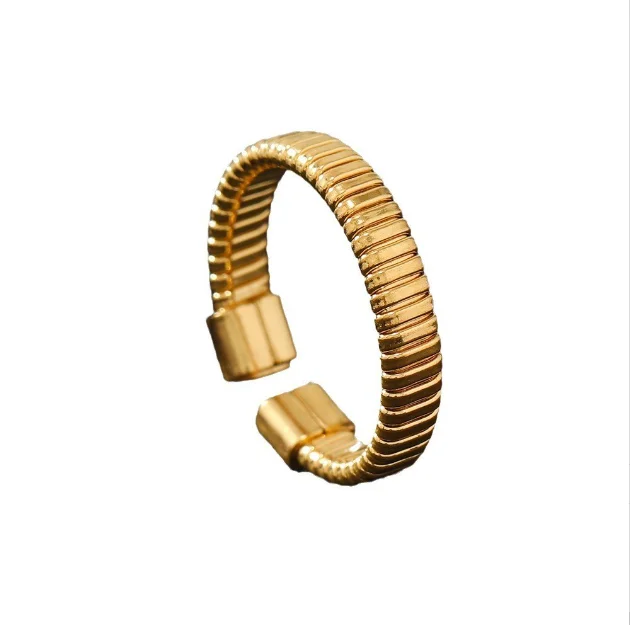 Модные ювелирные изделия новое минималистичное кольцо из титановой стали