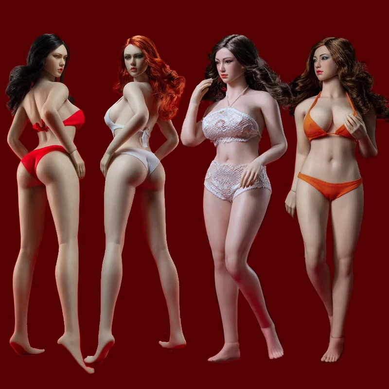 Масштаб 1/6 TBLeague S38 S39 S42 S43 Большие размеры для девочек Супер-гибкое бесшовное тело