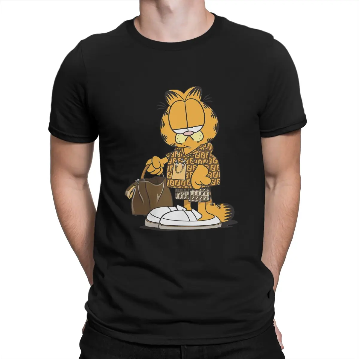 

Jon Arbuckle Enon Unique TShirt Gar Orange Field Cat Casual Polyester T Shirt Hot Sale Stuff For Adult
