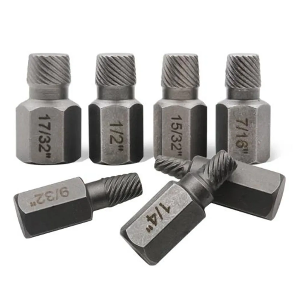 

25pcs Hex Screw Extractors Tool Center Drill Bits Guide Set Damaged Bolt Remover Removal Tools Speed Easy Out Set Power Tool