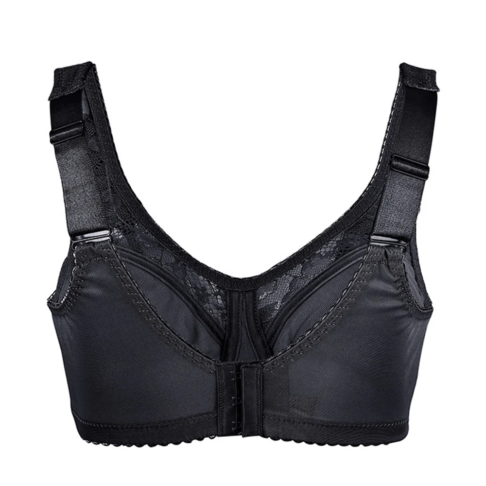 Lace Bras Women Underwear Wire Free Thin Plus Size Bras for Woman Bralette Big Size Bralette B C D E F G H I Cup