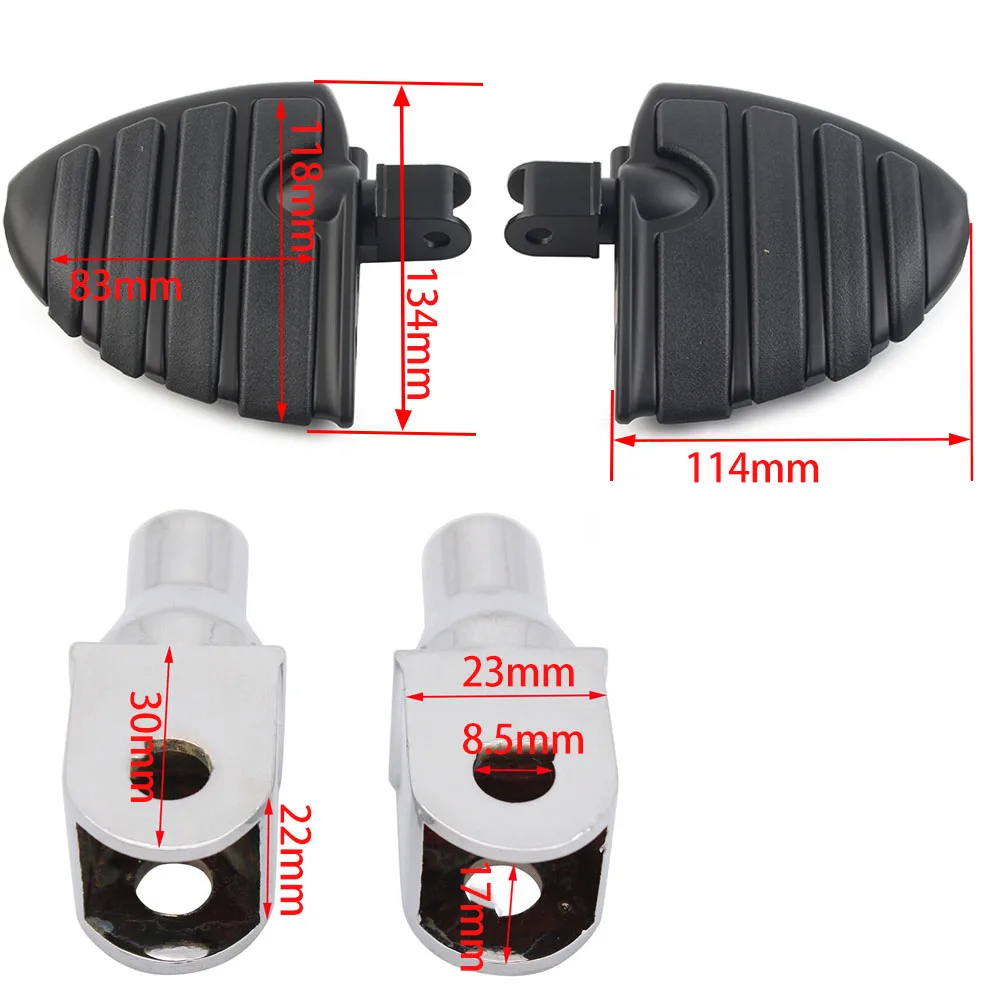 Передние подножки мотоцикла для педалей Honda Shadow ACE VT750 VTX 1300C