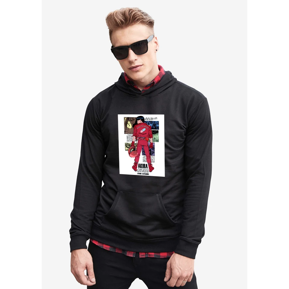 

Худи Akira модные японские толстовки с аниме, осенние мужские и женские толстовки, уличная одежда в стиле Харадзюку, толстовки в стиле хип-хоп, ...