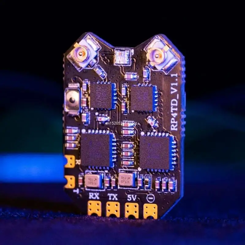 RADIOMASTER RP4TD двухканальный приемник ExpressLRS 2 4 ГГц с разнесенным приемом встроенный