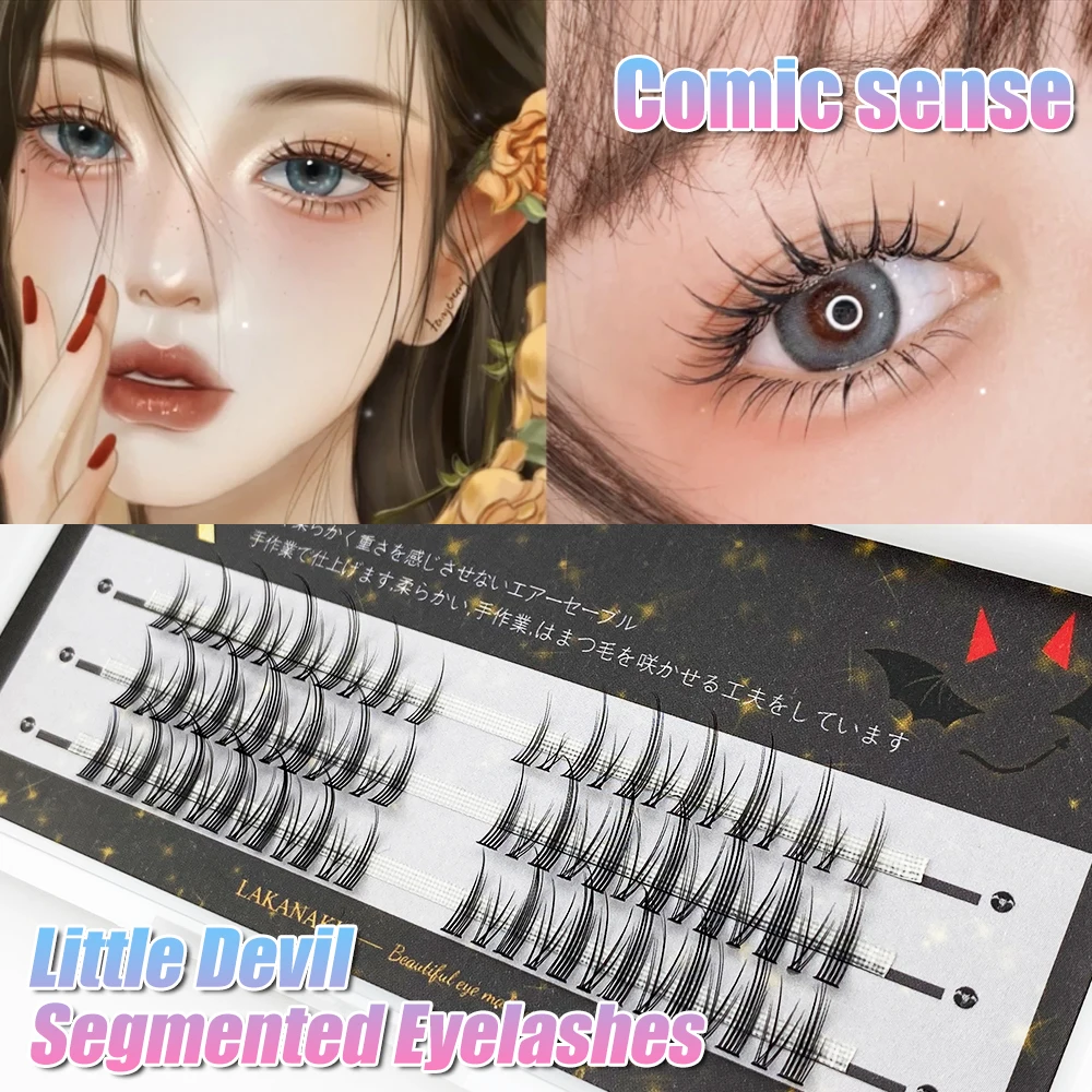 

DIY Кластерные ресницы, индивидуальное наращивание, Мягкие Накладные ресницы, русский объем, веер, наращивание ресниц, макияж, пучки ресниц