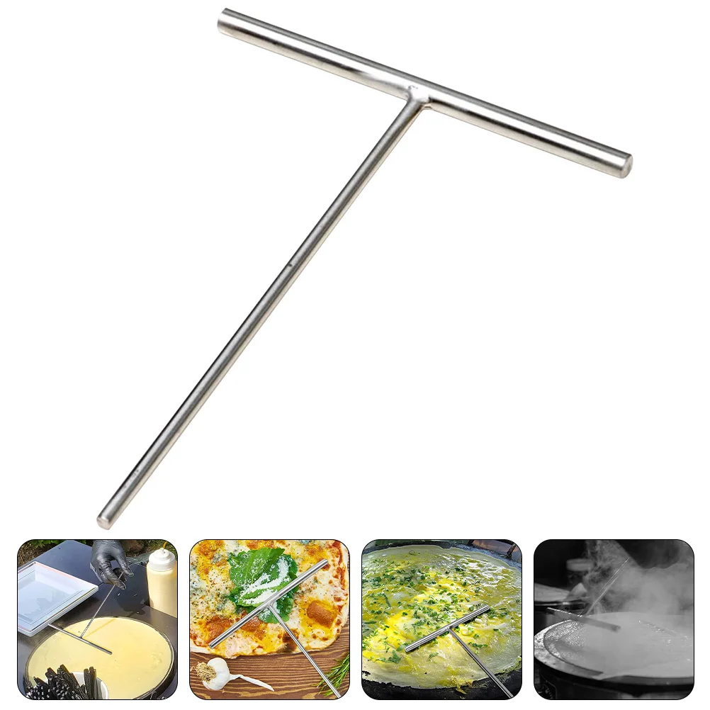 

Practical Stainless Steel Pancake Spreader Professional Crepe Maker for Home Baking Making Kitchen