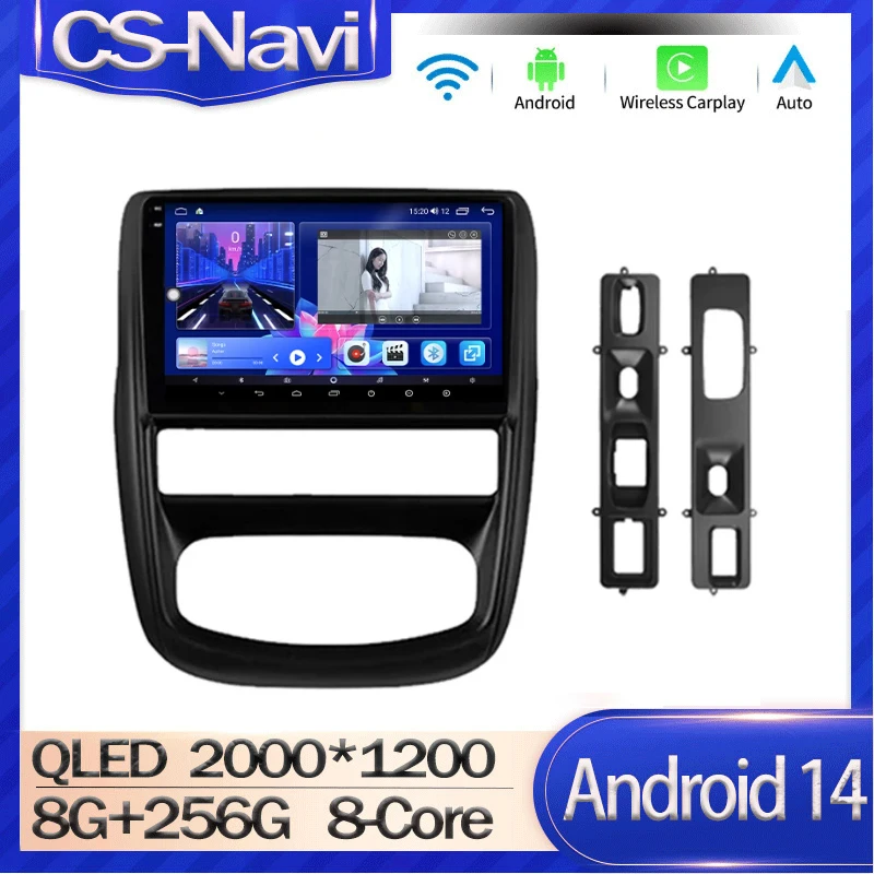 Android 14 автомобильный радиоприемник мультимедийный видеоплеер для Renault Duster 1 2010-2015