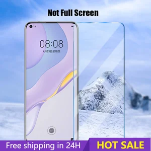 1/2/3Pcs Full Cover Protective Glass For HuaweiP30Lite Tempered Screen Protector For HuaweiP20 P20Lite P20P P40Lite PSmart Nova6