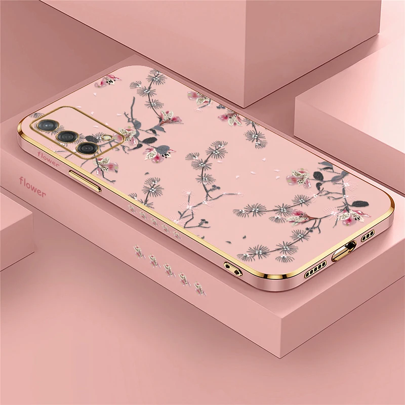 Фото Чехол Retro Leaves для OPPO A79 A83 A91 A92 A92S A93 2020 A75 A76 A77 A77S A78 A94 A95 A96 A98 Мягкий силиконовый чехол для телефона №1