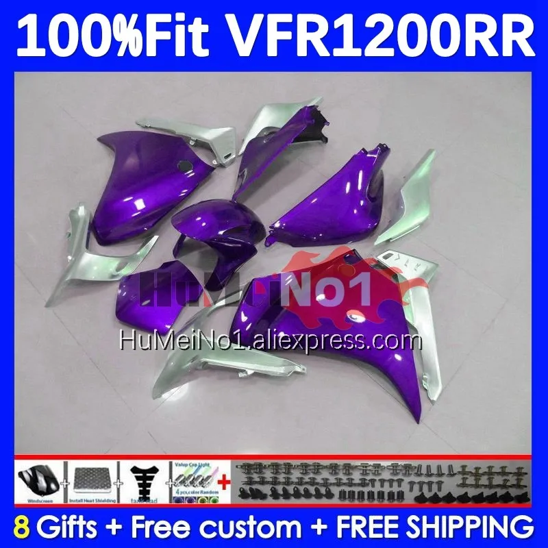 

Injection For HONDA Crosstourer VFR 1200 VFR1200 RR CC 155No.5 VFR1200RR Metal purple 10 11 12 13 2010 2011 2012 2013 Fairings