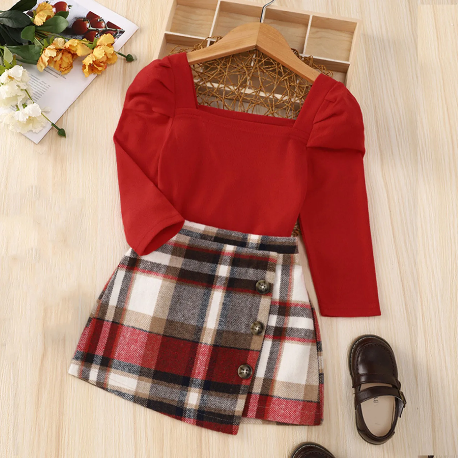 

Милые штаны для девочек-подростков, наряд на День Благодарения для девочек, комплект из джемпера для девочек-подростков, предметы для мален...