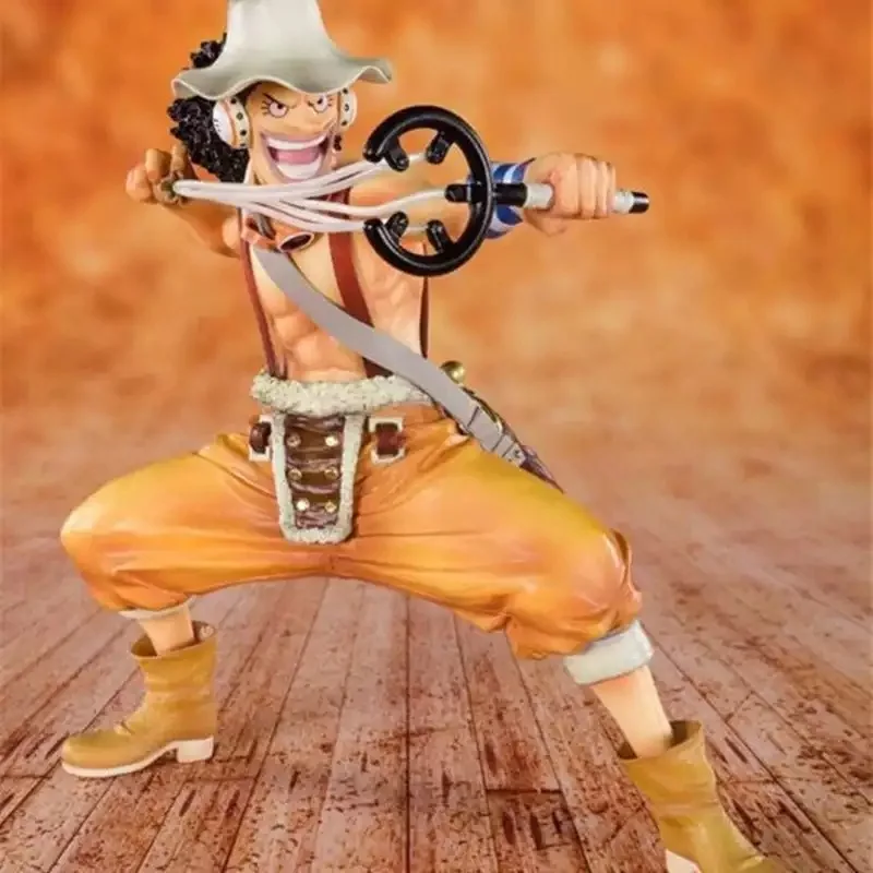 

NEW Anime One Pieces ZERO Usopp King of Sniper Battle Figurine Model Anime Lover Collectible Childrens Garage Kit Gift Ornaments