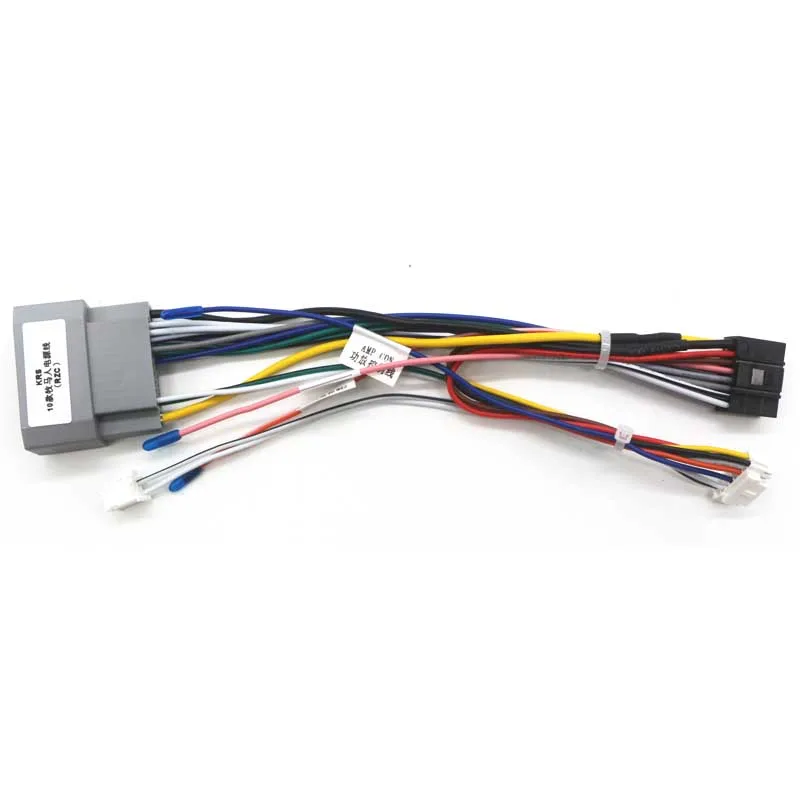 

Auto Stereo Car Radio Power Wire Cable Adapter Harness With Canbus For Jeep Wrangler JK 2008–2018 Compass MK49 2010-2016