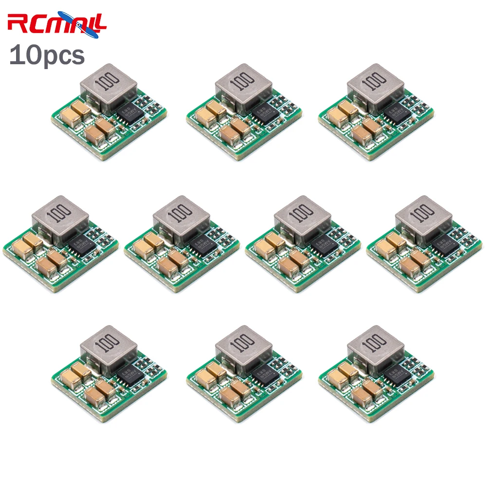10Pcs iFlight 2-8S 5V/3A 12V/2A BEC Voltage Regulator Module Step-down Switch Mode for FPV Racing Drone RC Toy Parts Accessories