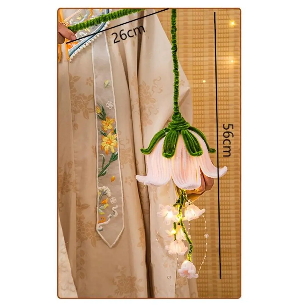 DIY материал посылка цветок лотоса фонарь мультяшное украшение светящийся кролик