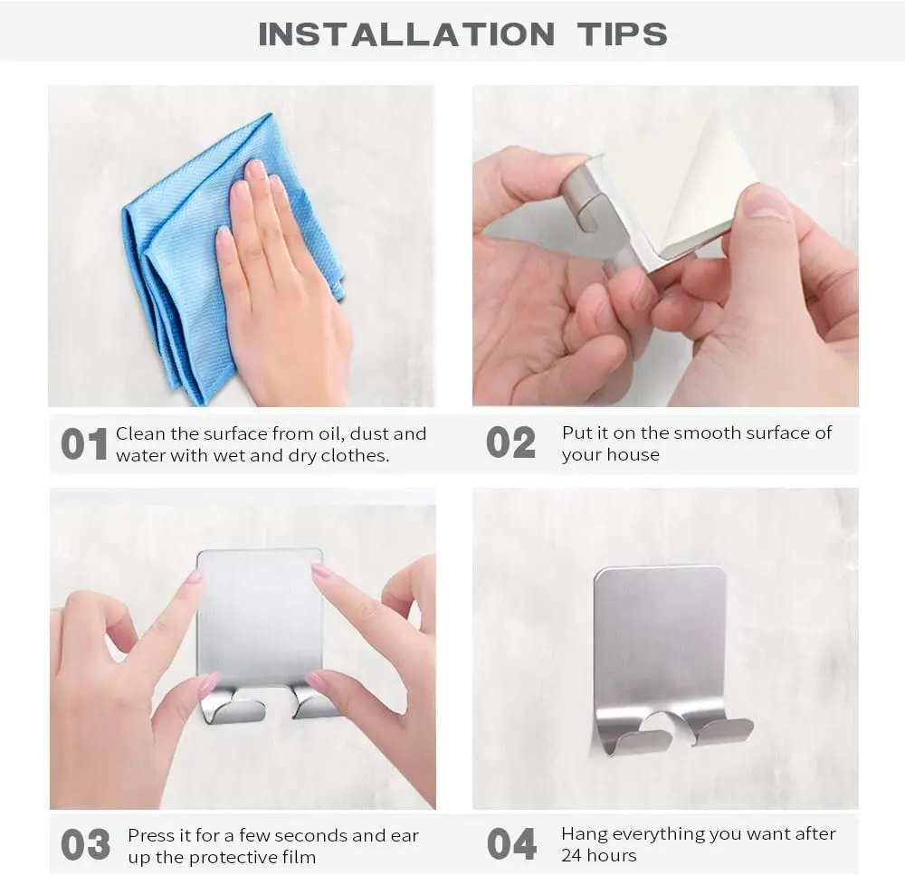 

Stainless steel shaver holder perforation-free old manual shaver self-adhesive traceless New Amazon hook bathroom sucker rack