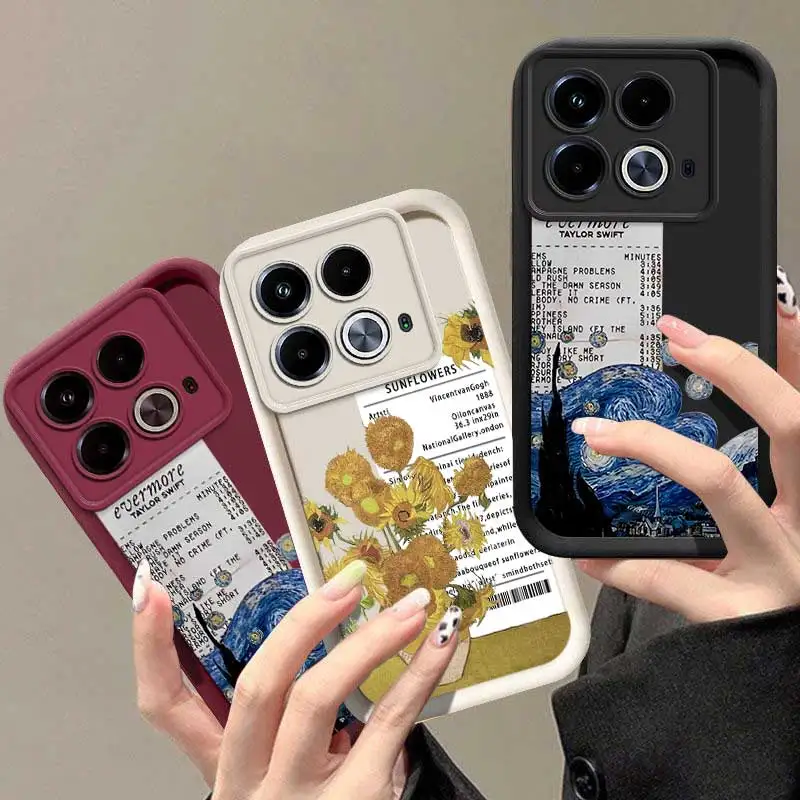 Чехол для Infinix Note 40Pro 30 30Pro 30VIP 12 12Pro Smart 8 7 6 Zero