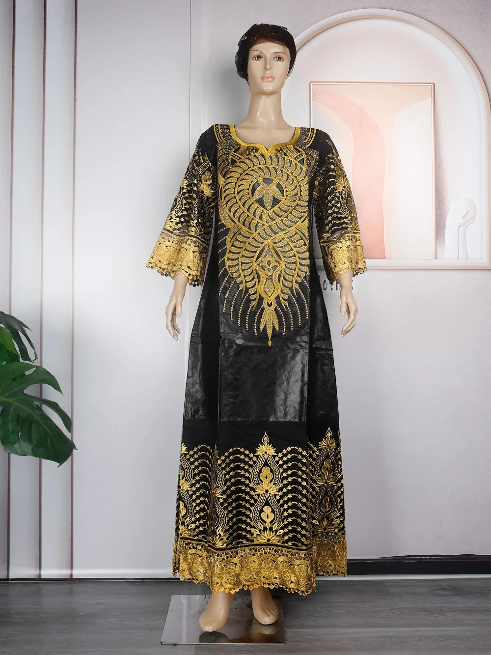 H &amp D африканские платья для женщин 2024 новая мода Анкара Дашики кафтан платье