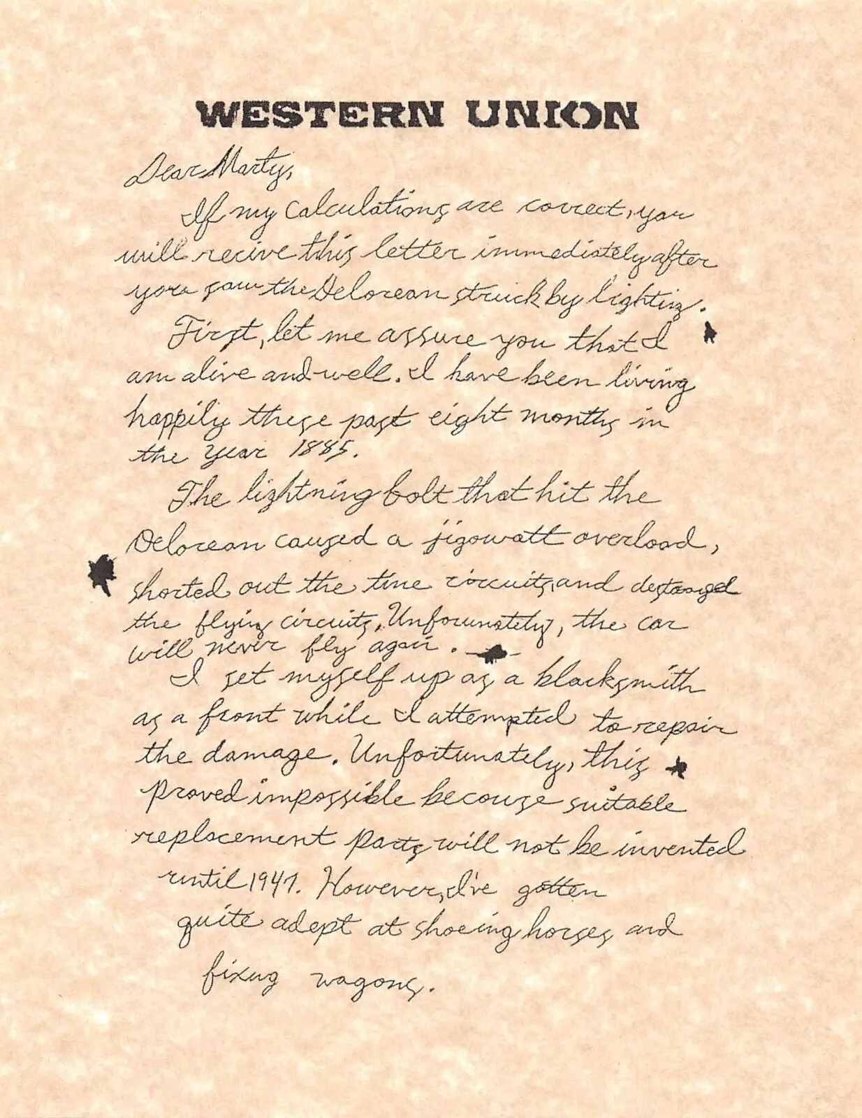 Вернитесь в будущее дневные буквы все 3 страницы! Шелковый плакат с художественной печатью для украшения стен вашего дома 24x36 дюймов