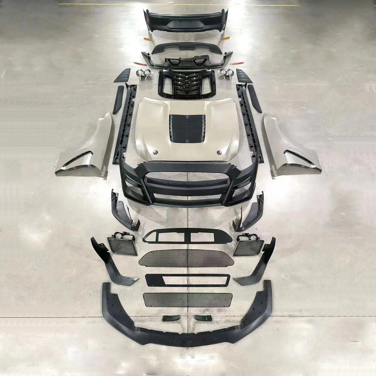 Автомобильные бамперы для Ford Mustang 2015 2016 2017 года обновленная модель GT500 Shelby с