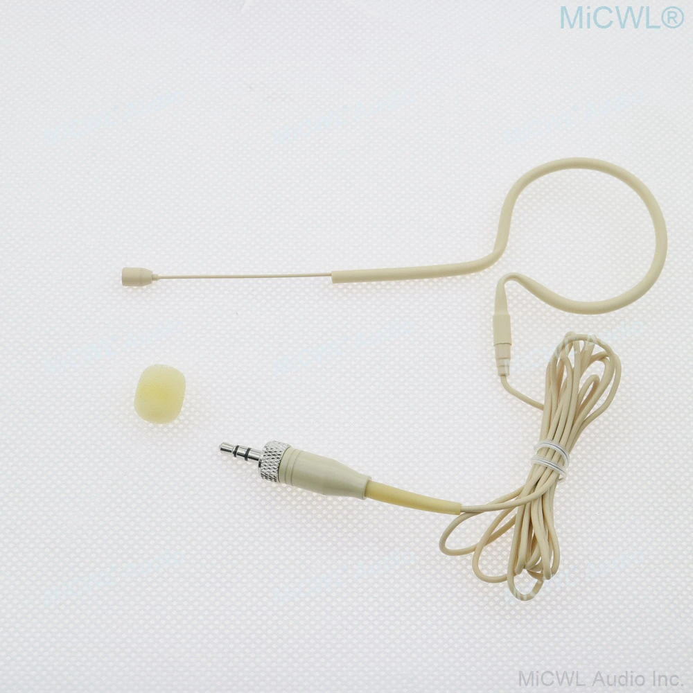 Фото EW800 ушные крючки гарнитура микрофон для Sennheiser G2 G3 G4 G5 беспроводной поясной комплект с прочной коробкой на молнии №3