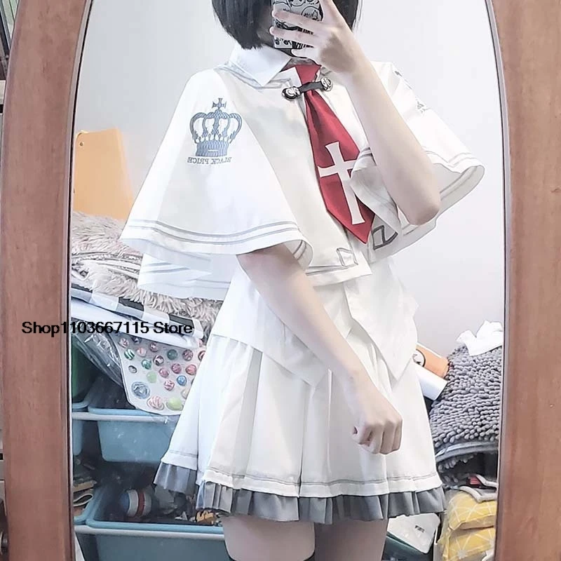 Аниме Tsui no Sora Zakuro Takashima Wonderful Everyday Down the Rabbit Hole Косплей Костюм Прекрасная школьная